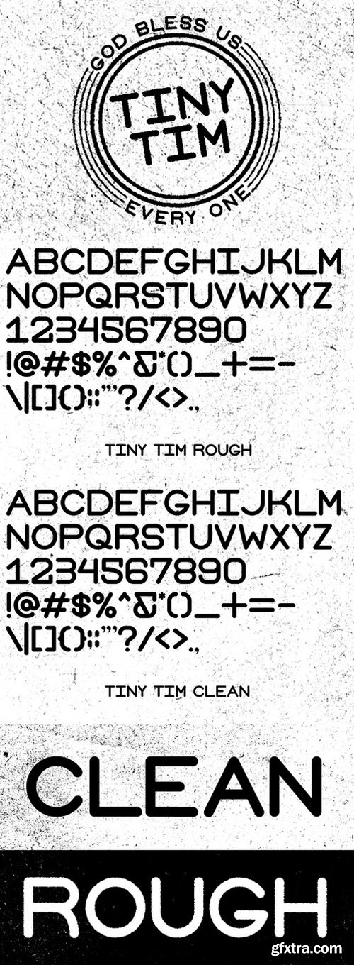 CM - Tiny Tim Font Family 593607