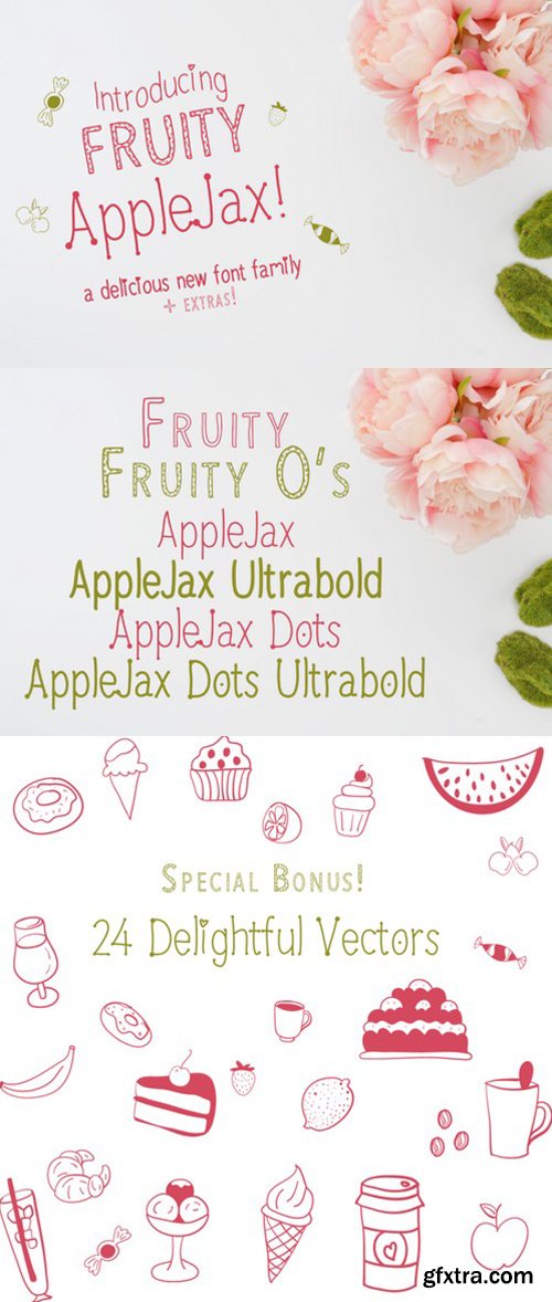 CM - Fruity AppleJax - Handwritten Fonts 593822