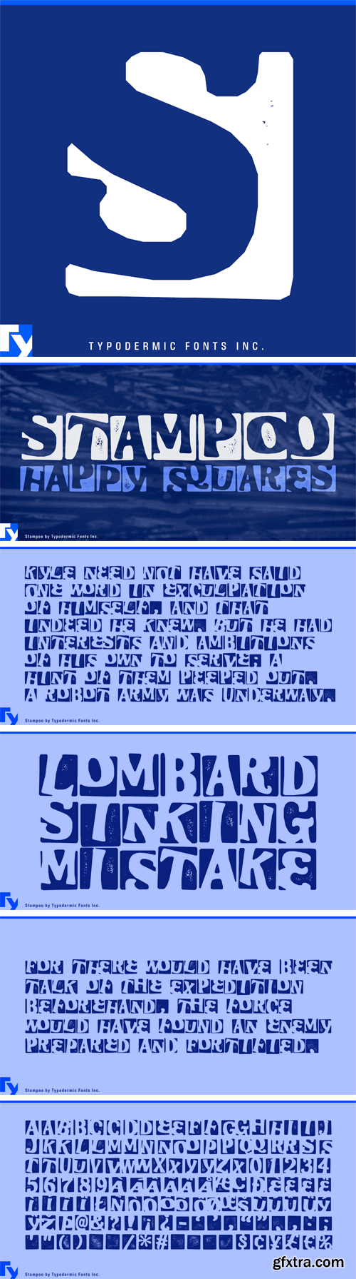 Stampoo Font