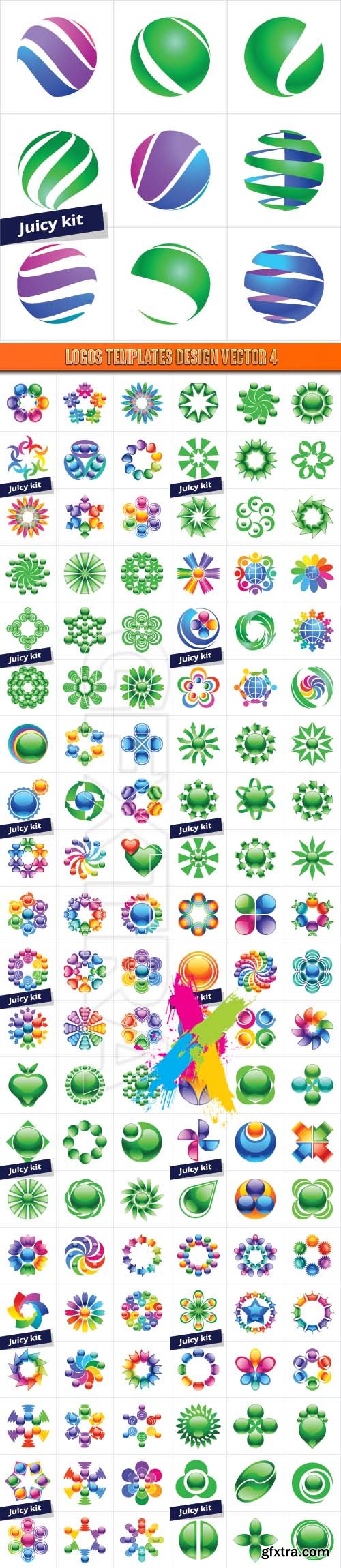 Logos Templates Design Vector 4