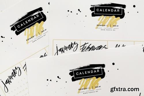 CreativeMarket Calendar 2016 580038