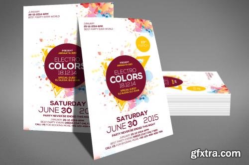 CreativeMarket Minimal Abstract Flyer Templates 581666