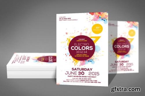 CreativeMarket Minimal Abstract Flyer Templates 581666