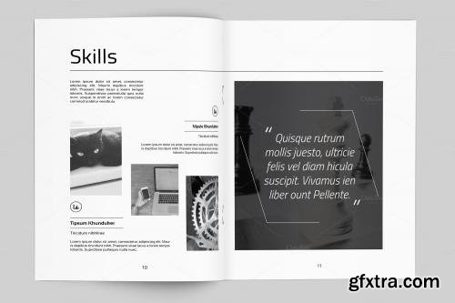 CreativeMarket InDesign Portfolio Brochure-V430 575557