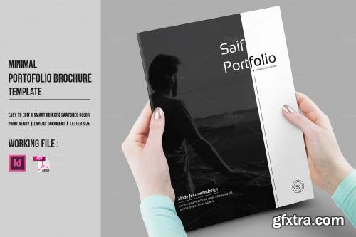 CreativeMarket InDesign Portfolio Brochure-V430 575557