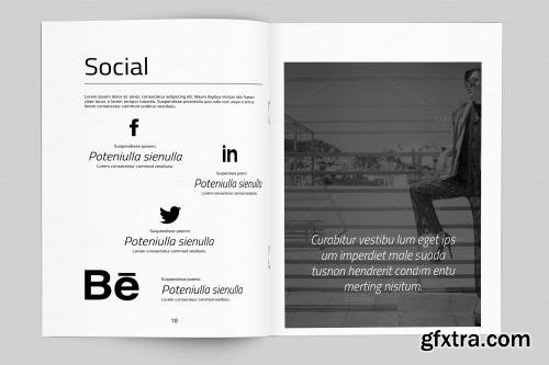 CreativeMarket InDesign Portfolio Brochure-V430 575557