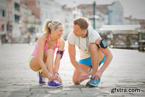 Sporty Couple - 10 JPEGs