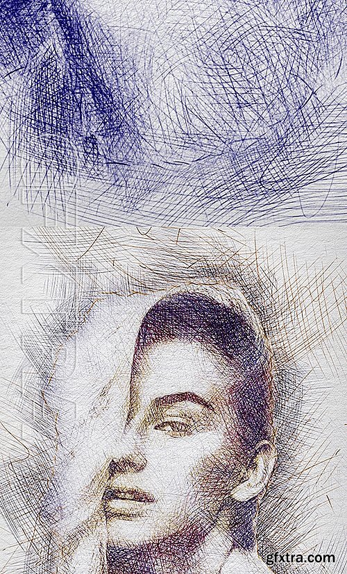 GraphicRiver - Pen Sketch Photoshop Action