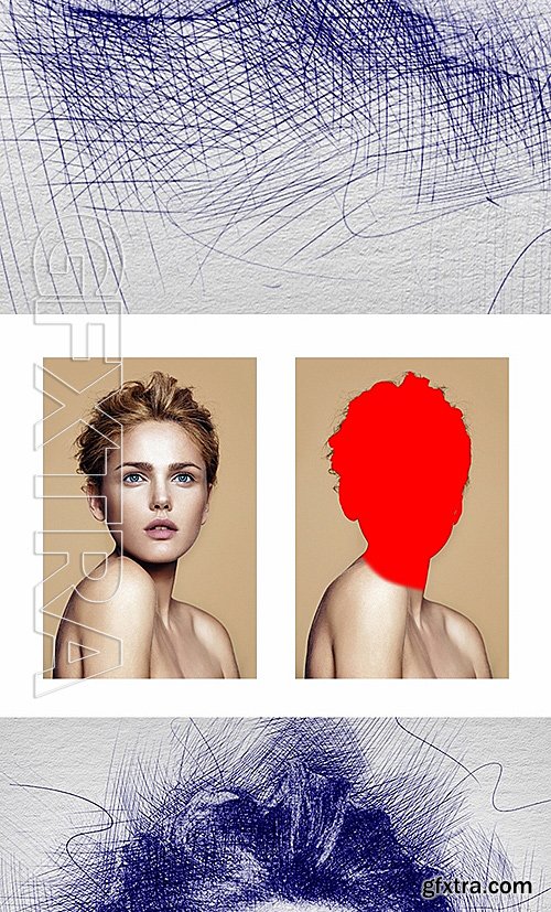 GraphicRiver - Pen Sketch Photoshop Action