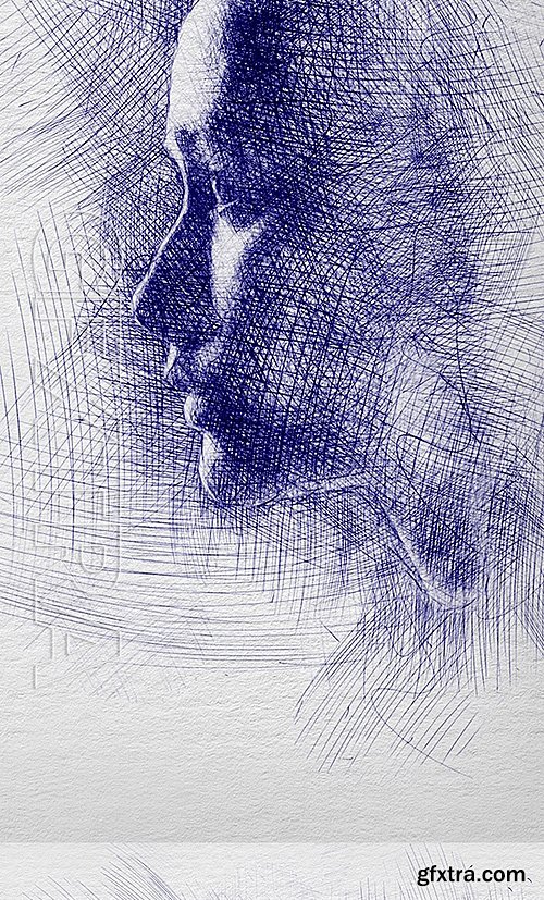 GraphicRiver - Pen Sketch Photoshop Action