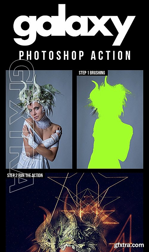 GraphicRiver - Galaxy Photoshop Action