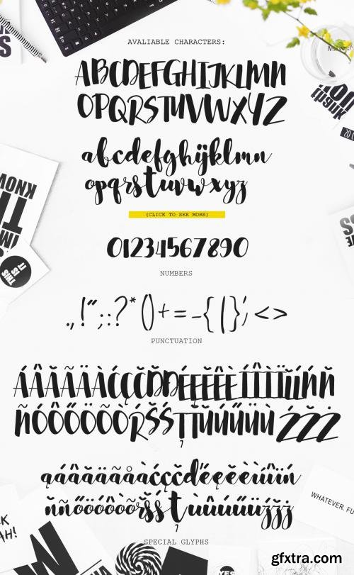 CreativeMarket Berow Grunge Script 565379