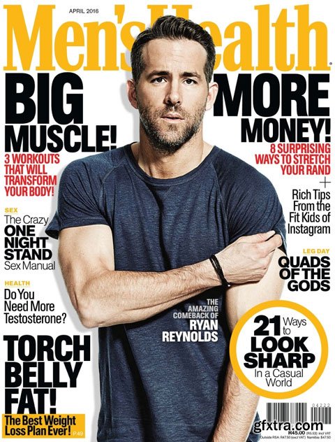 Men\'s Health South Africa - April 2016