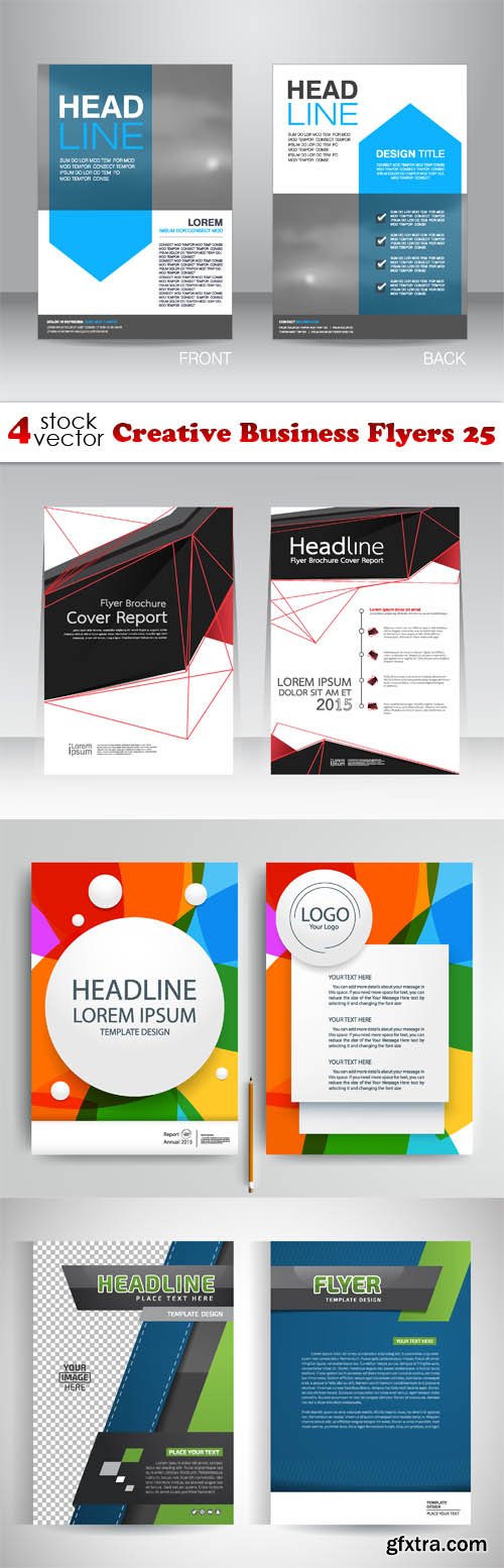 Vectors - Creative Business Flyers 25