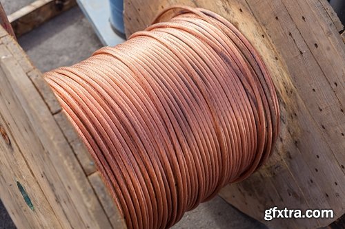 Collection electric coil wire copper conductor 25 HQ Jpeg