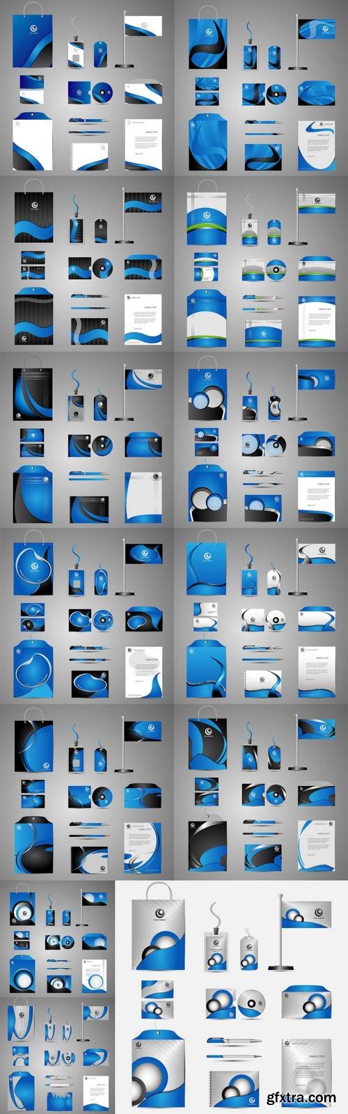 Blue Corporate Identity Template