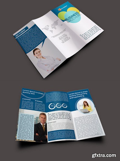 CM - Business Trifold Brochure Template 271698