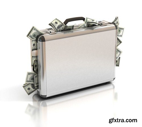 Suitcase with money 1