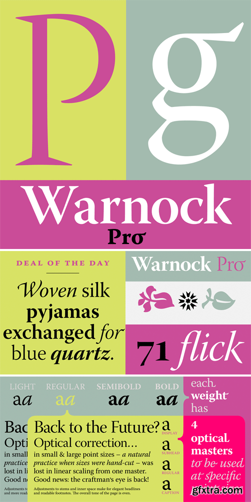 Warnock Font Family