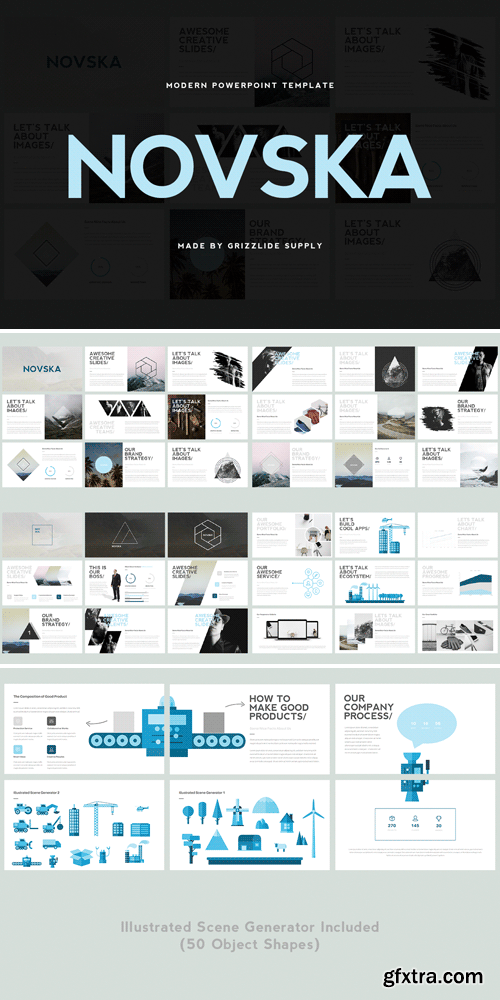 CM 564584 - Novska - Modern Powerpoint Template