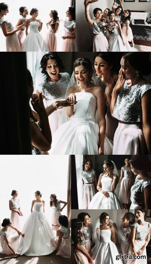 Bride &amp; Bridesmaids