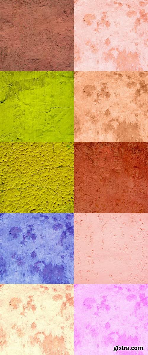 Abstract Colored Background Texture Cement Wall