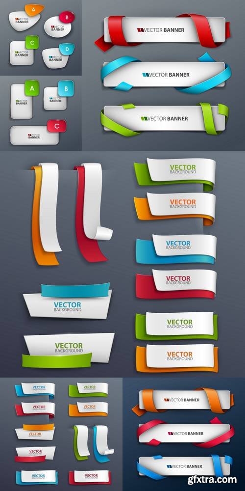 Vector Banners Set