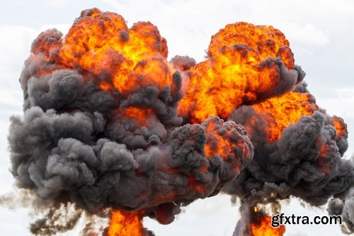 Collection of smoke explosion detonation 25 HQ Jpeg