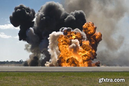 Collection of smoke explosion detonation 25 HQ Jpeg