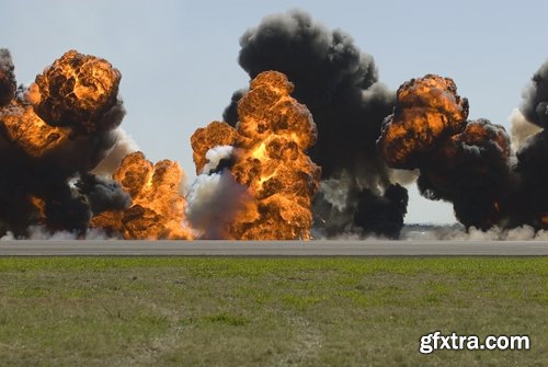 Collection of smoke explosion detonation 25 HQ Jpeg