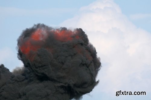 Collection of smoke explosion detonation 25 HQ Jpeg