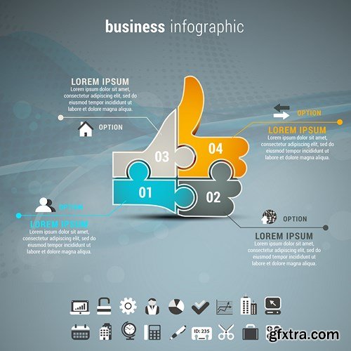 Corporate & Business Infographics Templates 2 - 24xEPS