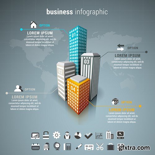 Corporate & Business Infographics Templates 2 - 24xEPS