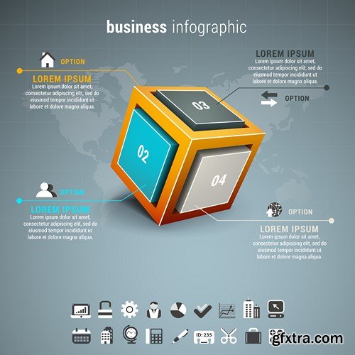 Corporate & Business Infographics Templates 2 - 24xEPS