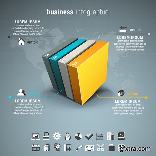 Corporate & Business Infographics Templates 2 - 24xEPS