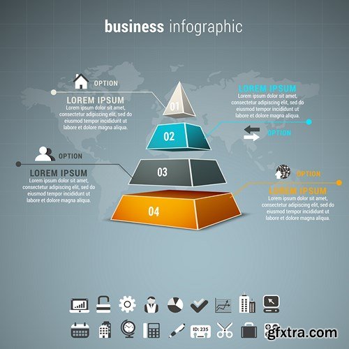 Corporate & Business Infographics Templates 2 - 24xEPS