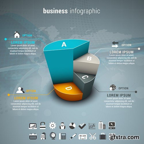 Corporate & Business Infographics Templates 2 - 24xEPS