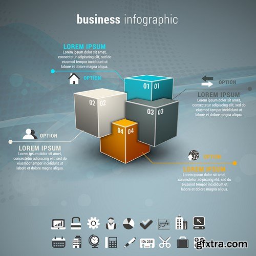 Corporate & Business Infographics Templates 2 - 24xEPS