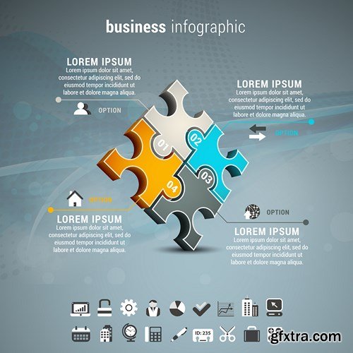 Corporate & Business Infographics Templates 2 - 24xEPS