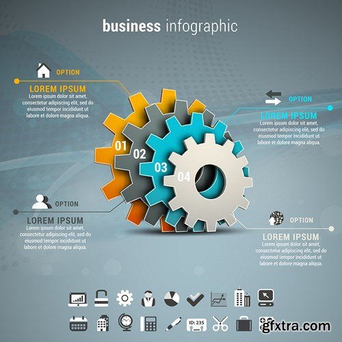 Corporate & Business Infographics Templates 2 - 24xEPS