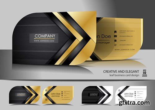 Luxury Business & Corporate Cards 3 - 25xEPS