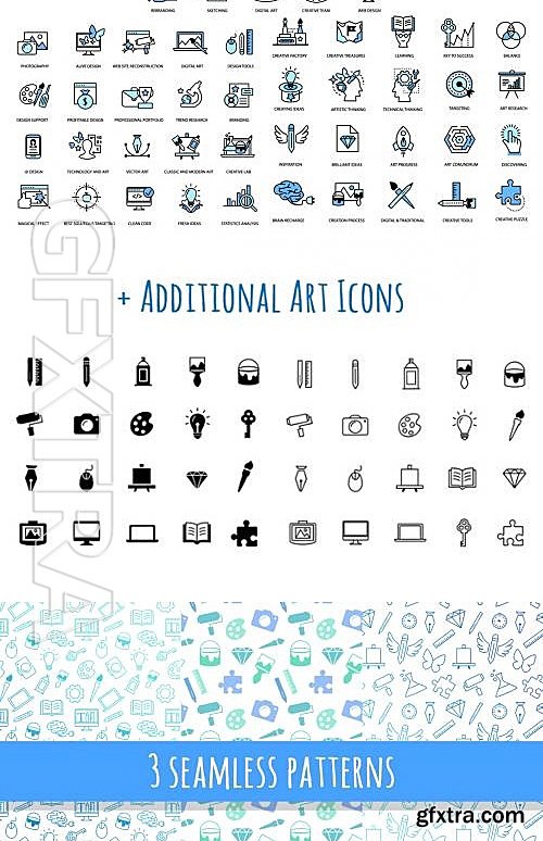 CM - Web Design Icons Patterns and More 587712