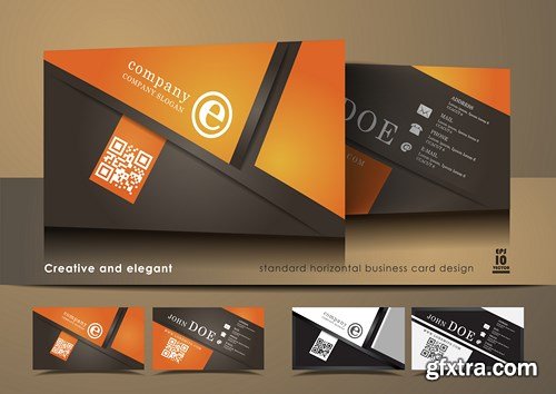 Luxury Business & Corporate Cards 3 - 25xEPS