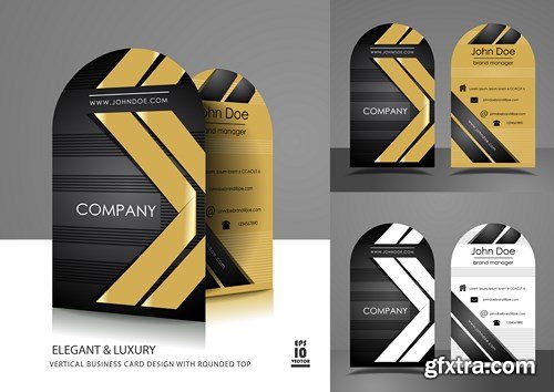 Luxury Business & Corporate Cards 3 - 25xEPS