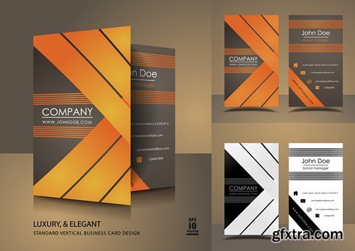 Luxury Business & Corporate Cards 3 - 25xEPS