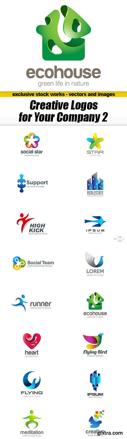 Creative Logos for Your Company 2 - 16xEPS