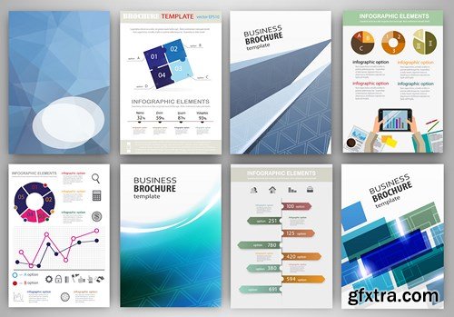 Design Flyer & Corporate Brochures 19 - 19xEPS