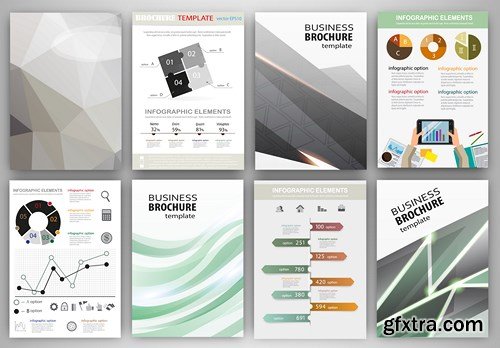 Design Flyer & Corporate Brochures 19 - 19xEPS