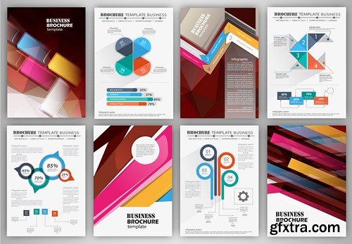 Design Flyer & Corporate Brochures 19 - 19xEPS