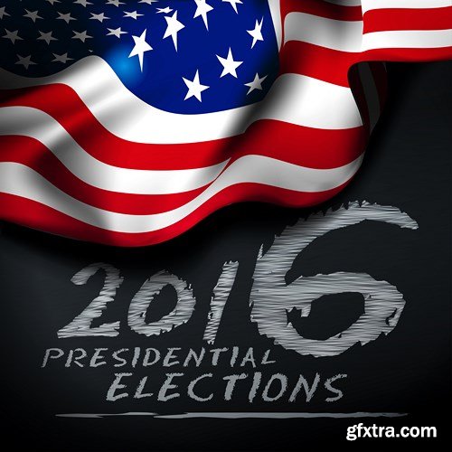 Elections in the USA 2016 - 25xEPS